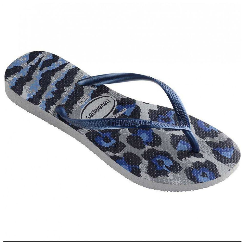 Slapi Havaianas SLIM ANIMALS pt Femei / 35/36 / Albastru inchis photo 3